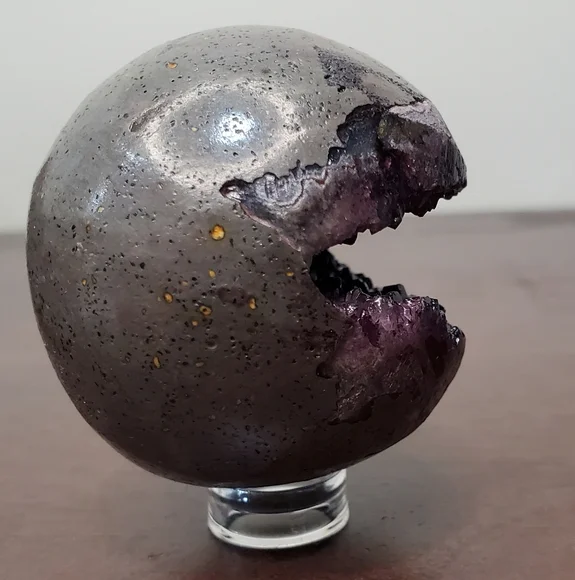 Amethyst Crystal Sphere 50mm - Picture 1 of 16